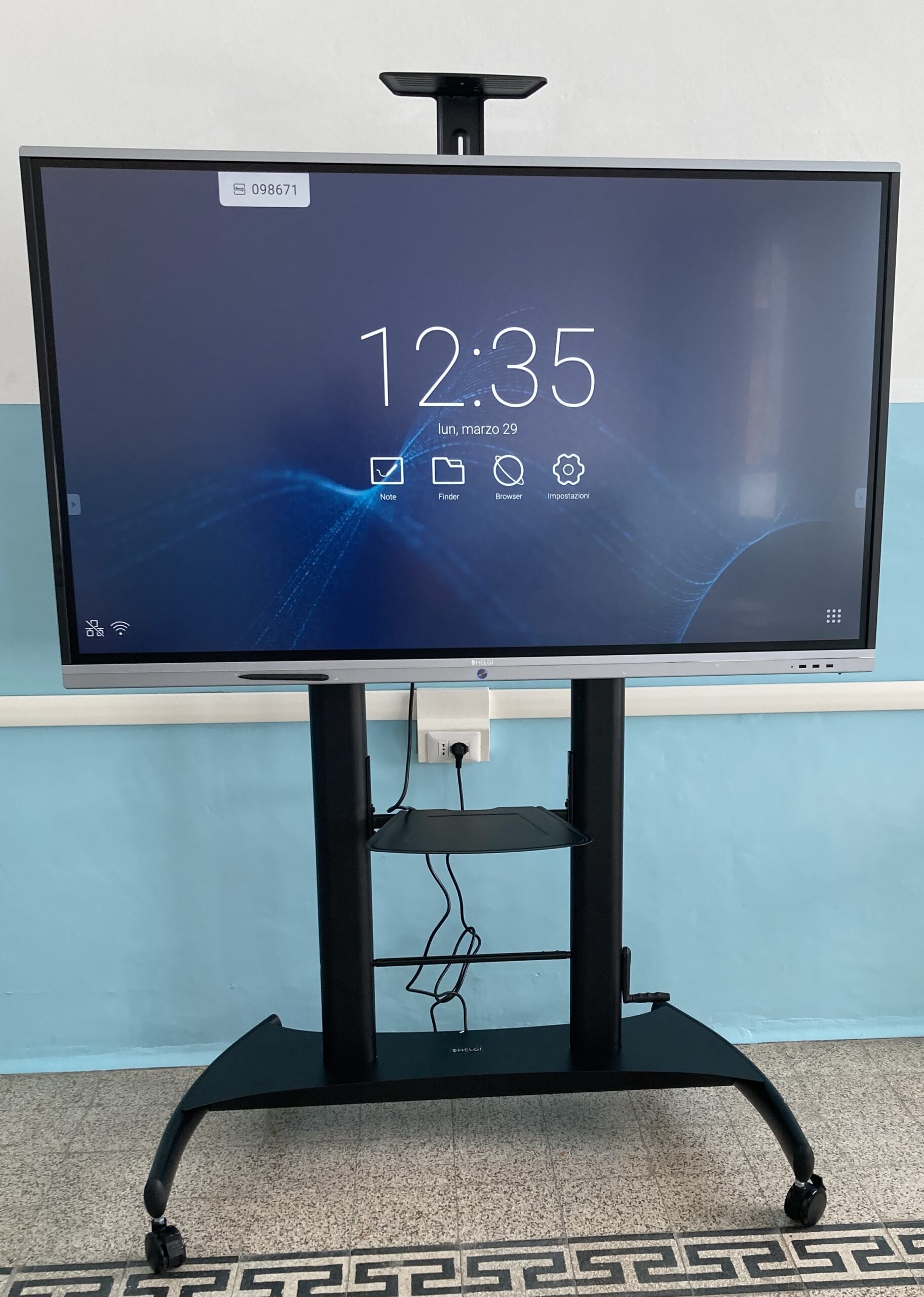 Monitor con carrello
